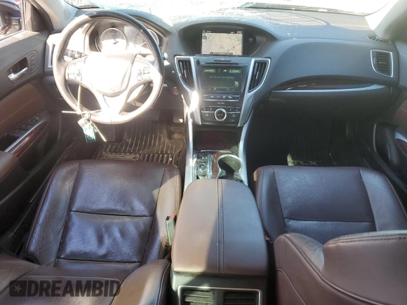 2017 Acura TLX V6 w/Advance Pkg with VIN 19UUB2F79HA005796, listed as a Copart auction lot 80419264 with 107,797 mi miles and Salvage title. Bid and sale history available at DreamBid. Image 8.