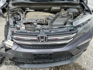 2017 Honda Pilot EX-L with VIN 5FNYF5H52HB017054, listed as a Copart auction lot 88710325 with 139,726 mi miles and Salvage Title. Bid and sale history available at carsss.com. Image 12.