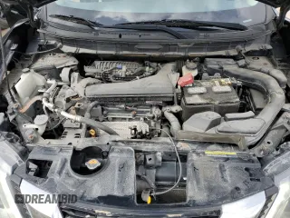 2017 Nissan Rogue S with VIN 5N1AT2MT3HC854529, listed as a Copart auction lot 51653595 with 152,026 mi miles and Salvage Title. Bid and sale history available at carsss.com. Image 12.