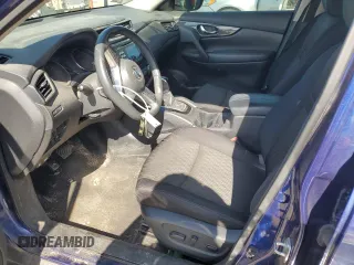 2017 Nissan Rogue SV with VIN 5N1AT2MT0HC897323, listed as a Copart auction lot 52097075 with 90,264 mi miles and Salvage Title. Bid and sale history available at carsss.com. Image 7.