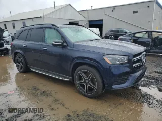 2022 Mercedes-Benz GLS 450 with VIN 4JGFF5KE3NA801422, listed as a Copart auction lot 56719855 with 54,072 mi miles and Salvage title. Bid and sale history available at DreamBid. Image 4.