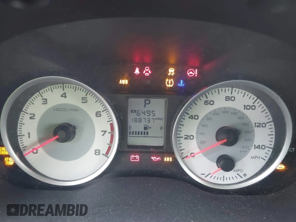 2014 Subaru Impreza Premium z VIN JF1GPAC66E8280909, wystawiony jako IAAI lot #42006327 z przebiegiem 188 737 mil mil oraz . Historia ofert i sprzedaży dostępna na DreamBid. Obrazek 7.