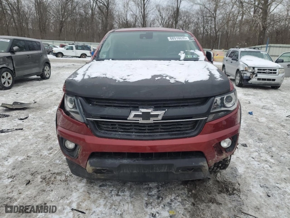2016 Chevrolet Colorado 4WD LT with VIN 1GCGTCE39G1167147, listed as a Copart auction lot 88916635 with 93,555 mi miles and Salvage Title. Bid and sale history available at carsss.com. Image 5.
