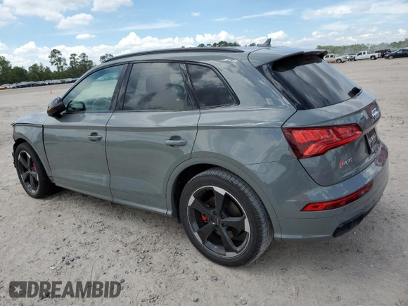 2020 Audi SQ5 Premium Plus with VIN WA1B4AFY8L2127341, listed as a Copart auction lot 69452274 with 41,814 mi miles and Salvage Title. Bid and sale history available at DreamBid. Image 2.