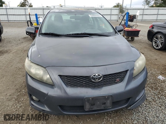 2009 Toyota Corolla with VIN 1NXBU40E39Z053907, listed as a Copart auction lot 53904465 with 272,406 mi miles and Clean Title. Bid and sale history available at carsss.com. Image 5.