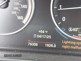 2015 BMW 5 Series 528i with VIN WBA5A5C56FD514814, listed as a IAAI auction lot 42052381 with 76,306 mi miles. Bid and sale history available at carsss.com. Image 16.
