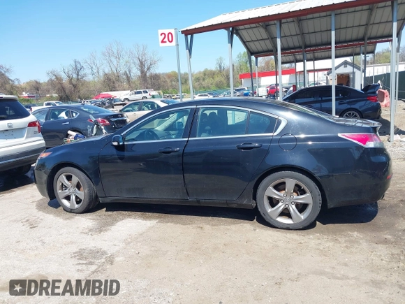 2012 Acura TL Tech Auto with VIN 19UUA9F53CA004033, listed as a IAAI auction lot 41963088 with 69,863 mi miles. Bid and sale history available at carsss.com. Image 14.