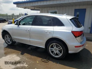2013 Audi Q5 Premium Plus with VIN WA1DGAFPXDA054231, listed as a Copart auction lot 64730575 with 128,807 mi miles and Salvage title. Bid and sale history available at DreamBid. Image 2.