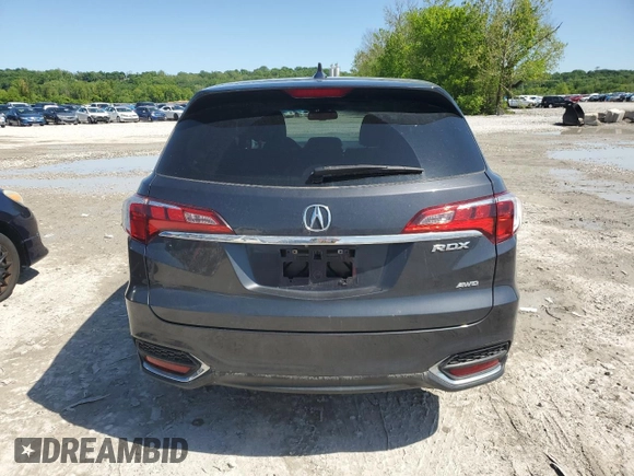2016 Acura RDX Technology with VIN 5J8TB4H53GL017058, listed as a Copart auction lot 55630145 with 113,970 mi miles and Salvage title. Bid and sale history available at DreamBid. Image 6.