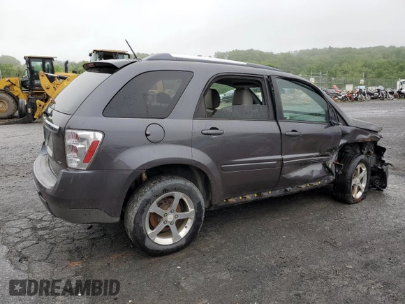 2007 Chevrolet Equinox LT z VIN 2CNDL73F976119101, wystawiony jako Copart lot #57047295 z przebiegiem 128 440 mil mil oraz Szkoda całkowita • Salvage title. Historia ofert i sprzedaży dostępna na DreamBid. Obrazek 3.