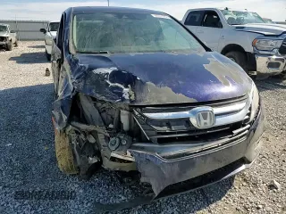 2019 Honda Odyssey EX-L with VIN 5FNRL6H70KB025729, listed as a Copart auction lot 46331235 with 123,682 mi miles and Salvage Title. Bid and sale history available at carsss.com. Image 12.