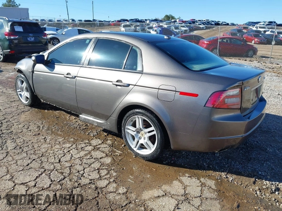 2008 Acura TL with VIN 19UUA66248A036002, listed as a IAAI auction lot 41615383 with 1 mi miles. Bid and sale history available at carsss.com. Image 3.