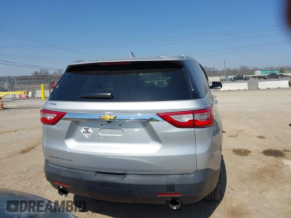 2020 Chevrolet Traverse LS with VIN 1GNEVFKW8LJ217698, listed as a IAAI auction lot 41783103 with 61,040 mi miles. Bid and sale history available at carsss.com. Image 16.