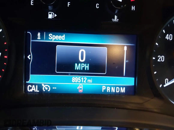 2019 Buick Encore Preferred with VIN KL4CJASB5KB790637, listed as a IAAI auction lot 41996068 with 89,512 mi miles. Bid and sale history available at carsss.com. Image 15.
