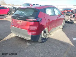 2023 Chevrolet Bolt EUV Premier with VIN 1G1FZ6S03P4148798, listed as a IAAI auction lot 41344621 with 5,493 mi miles. Bid and sale history available at carsss.com. Image 4.