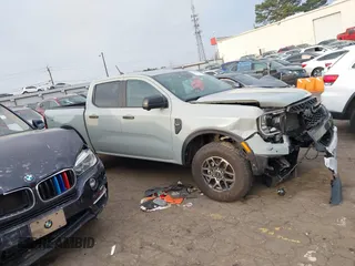 2024 Ford Ranger XLT with VIN 1FTER4HH7RLE32321, listed as a IAAI auction lot 41790946 with 9,000 mi miles. Bid and sale history available at carsss.com. Image 13.