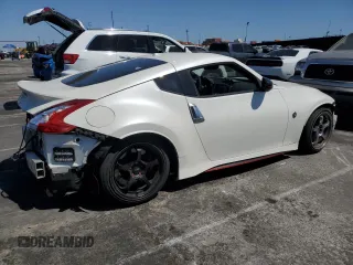 2016 Nissan 370Z with VIN JN1AZ4EH3GM935292, listed as a Copart auction lot 54071755 with 34,067 mi miles and Salvage Title. Bid and sale history available at carsss.com. Image 3.