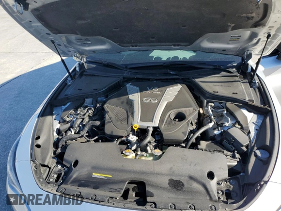 2018 Infiniti Q60 Luxe with VIN JN1EV7EL5JM391498, listed as a Copart auction lot 38105343 with 24,975 mi miles and . Bid and sale history available at DreamBid. Image 12.