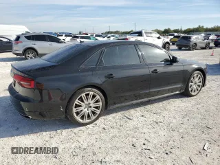 2017 Audi A8 Sport z VIN WAU43AFD9HN019845, wystawiony jako Copart lot #48113205 z przebiegiem 65 434 mil mil oraz Szkoda całkowita • Salvage title. Historia ofert i sprzedaży dostępna na DreamBid. Obrazek 3.