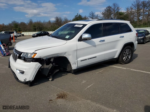 2020 Jeep Grand Cherokee Limited with VIN 1C4RJFBG3LC415981, listed as a Copart auction lot 54116805 with 43,592 mi miles and Non Repairable. Bid and sale history available at carsss.com. Image 1.