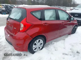 2018 Nissan Note SV with VIN 3N1CE2CP0JL355860, listed as a IAAI auction lot 41566071 with 45,835 mi miles and . Bid and sale history available at DreamBid. Image 4.