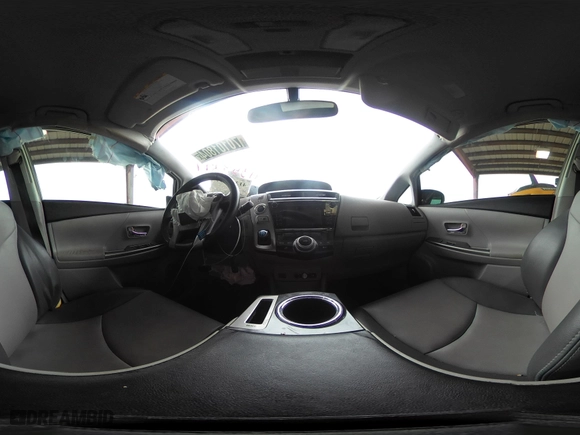 2017 Toyota Prius v Two with VIN JTDZN3EU9HJ070219, listed as a IAAI auction lot 41358297 with 209,303 mi miles. Bid and sale history available at carsss.com. Image 18.