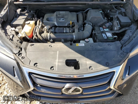 2017 Lexus NX 200t with VIN JTJYARBZ9H2064969, listed as a Copart auction lot 52490765 with 101,116 mi miles and Salvage title. Bid and sale history available at DreamBid. Image 13.