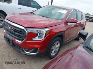 2024 GMC Terrain SLE with VIN 3GKALMEG1RL223094, listed as a IAAI auction lot 42108948 with 21,619 mi miles and . Bid and sale history available at DreamBid. Image 2.