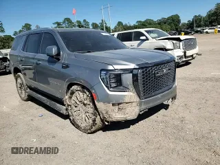 2023 GMC Yukon Denali Ultimate with VIN 1GKS2EKL1PR438849, listed as a Copart auction lot 75743344 with 0 mi miles and Salvage Title. Bid and sale history available at carsss.com. Image 12.