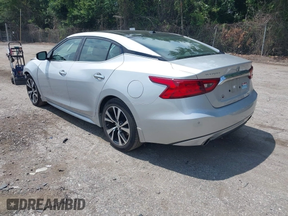2018 Nissan Maxima SL with VIN 1N4AA6AP3JC391392, listed as a IAAI auction lot 42581182 with 31,195 mi miles and . Bid and sale history available at DreamBid. Image 3.