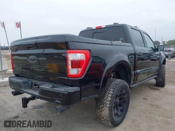 2021 Ford F-150 XL with VIN 1FTFW1E50MKF07932, listed as a IAAI auction lot 41286986 with 14,721 mi miles. Bid and sale history available at carsss.com. Image 4.