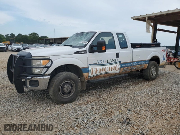 2013 Ford F-250 XL with VIN 1FT7X2B62DEA74472, listed as a Copart auction lot 57628995 with 224,256 mi miles and Salvage title. Bid and sale history available at DreamBid. Image 1.