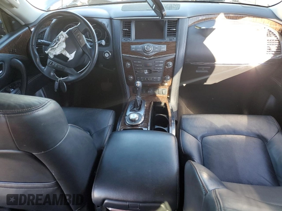 2019 Nissan Armada SV with VIN JN8AY2NC3K9580617, listed as a Copart auction lot 78830024 with 106,872 mi miles and Salvage Title. Bid and sale history available at carsss.com. Image 8.