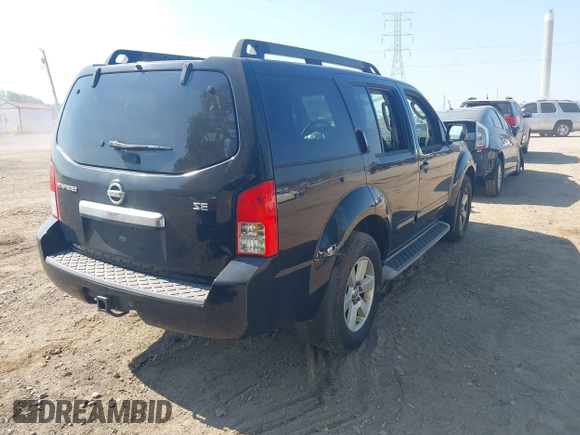 2010 Nissan Pathfinder LE with VIN 5N1AR1NB8AC616311, listed as a IAAI auction lot 42693106 with 225,104 mi miles and . Bid and sale history available at DreamBid. Image 4.