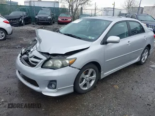 2011 Toyota Corolla L with VIN 2T1BU4EE3BC609648, listed as a IAAI auction lot 41971235 with 1 mi miles. Bid and sale history available at carsss.com. Image 2.