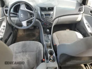 2017 Hyundai Accent SE with VIN KMHCT4AE3HU369599, listed as a Copart auction lot 52248735 with 130,807 mi miles and Salvage Title. Bid and sale history available at carsss.com. Image 8.