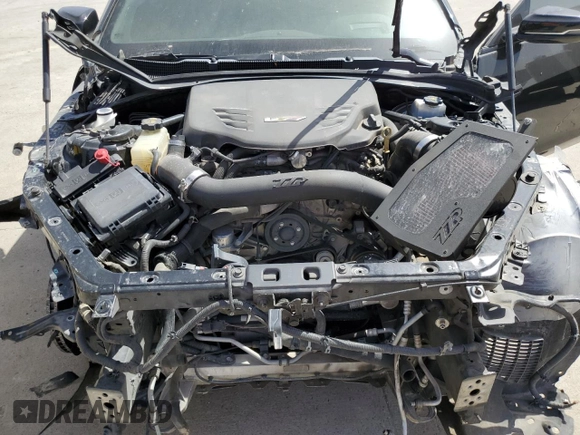 2016 Cadillac ATS-V z VIN 1G6AN1RY9G0102639, wystawiony jako Copart lot #48065865 z przebiegiem 97 200 mil mil oraz Szkoda całkowita • Salvage title. Historia ofert i sprzedaży dostępna na DreamBid. Obrazek 11.