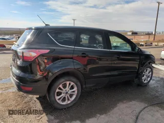 2017 Ford Escape SE with VIN 1FMCU9GD6HUE17668, listed as a Copart auction lot 49694045 with 162,100 mi miles and Salvage Title. Bid and sale history available at carsss.com. Image 3.