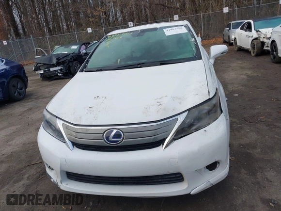 2010 Lexus HS 250h with VIN JTHBB1BA1A2001628, listed as a IAAI auction lot 41093703 with 159,929 mi miles. Bid and sale history available at carsss.com. Image 12.