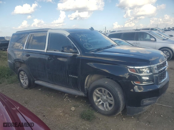 2019 Chevrolet Tahoe LT with VIN 1GNSCBKC0KR186194, listed as a Copart auction lot 76624194 with 77,780 mi miles and Non Repairable. Bid and sale history available at carsss.com. Image 4.