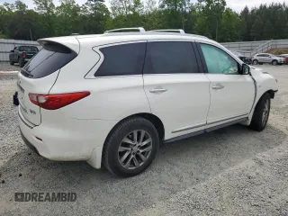 2014 Infiniti QX60 with VIN 5N1AL0MM8EC550069, listed as a Copart auction lot 54304285 with 175,410 mi miles and Salvage Title. Bid and sale history available at DreamBid. Image 3.