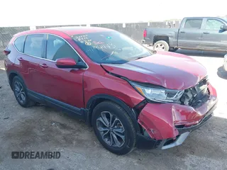 2022 Honda CR-V EX-L z VIN 5J6RW1H80NA007810, wystawiony jako IAAI lot #41994443 z przebiegiem 18 791 mil mil oraz . Historia ofert i sprzedaży dostępna na DreamBid. Obrazek 1.