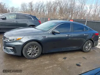 2020 Kia Optima LX with VIN 5XXGT4L38LG387015, listed as a IAAI auction lot 41629160 with 77,287 mi miles. Bid and sale history available at carsss.com. Image 15.