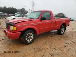 2003 Ford Ranger XL with VIN 1FTYR10U83TA32912, listed as a Copart auction lot 45004475 with 194,816 mi miles and Salvage Title. Bid and sale history available at carsss.com. Image 1.