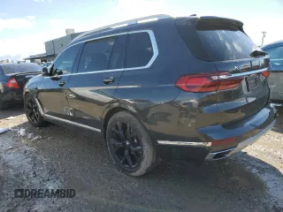 2021 BMW X7 xDrive40i with VIN 5UXCW2C03M9F44174, listed as a Copart auction lot 49767905 with 0 mi miles and Salvage Title. Bid and sale history available at carsss.com. Image 2.