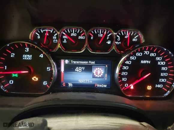 2014 GMC Sierra 1500 SLT with VIN 1GTV2VEC9EZ153530, listed as a IAAI auction lot 41647250 with 124,171 mi miles. Bid and sale history available at carsss.com. Image 7.