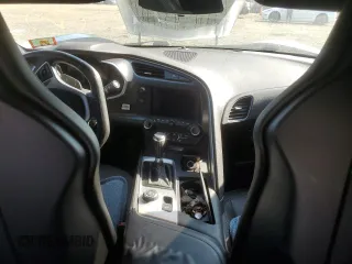 2016 Chevrolet Corvette Z51 1LT with VIN 1G1YH2D73G5123716, listed as a Copart auction lot 67186674 with 0 mi miles and Salvage Title. Bid and sale history available at carsss.com. Image 8.