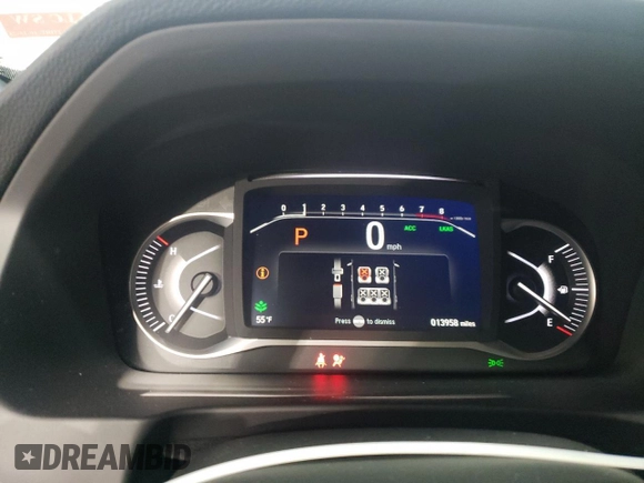 2024 Honda Passport EX-L с VIN 5FNYF8H54RB020153, выставлен на аукционе Copart как лот 59444465 с пробегом 13 958 миль миль и Списание • Salvage title. История ставок и продаж доступна на DreamBid. Изображение 9.