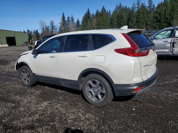 2018 Honda CR-V EX-L with VIN 5J6RW2H8XJL017572, listed as a Copart auction lot 50251995 with 92,996 mi miles and Salvage Title. Bid and sale history available at carsss.com. Image 2.