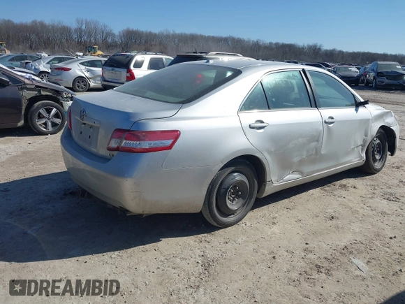 2011 Toyota Camry LE with VIN 4T1BF3EK7BU672910, listed as a IAAI auction lot 41768073 with 189,419 mi miles. Bid and sale history available at carsss.com. Image 4.